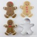 Gingerbread Man/Men Cookie Cutter Set - 3 Piece - 2.875 3.75 5 - Ann Clark Cookie Cutters - US Tin Plated Steel - B01M696STS
